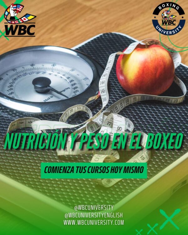Nutrición y Peso en el Boxeo Nivel Básico