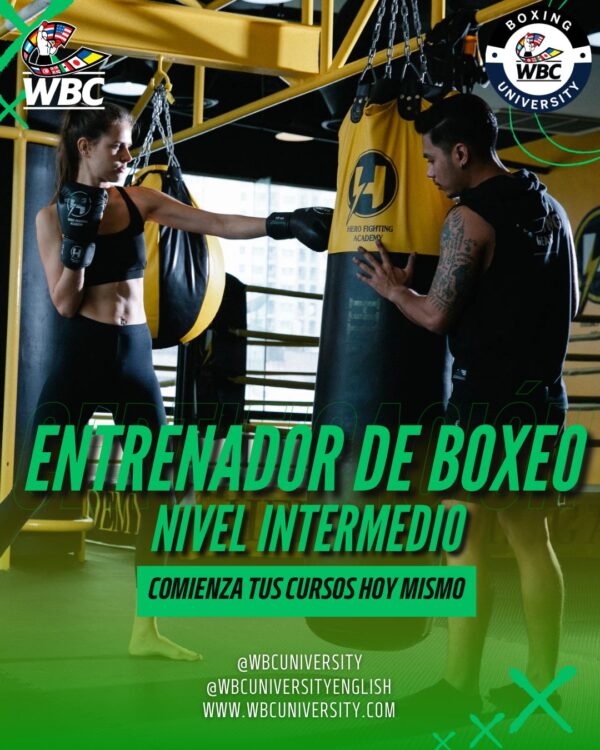 Entrenador de Boxeo Nivel Intermedio